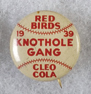 1939 Red Birds Cleo Cola